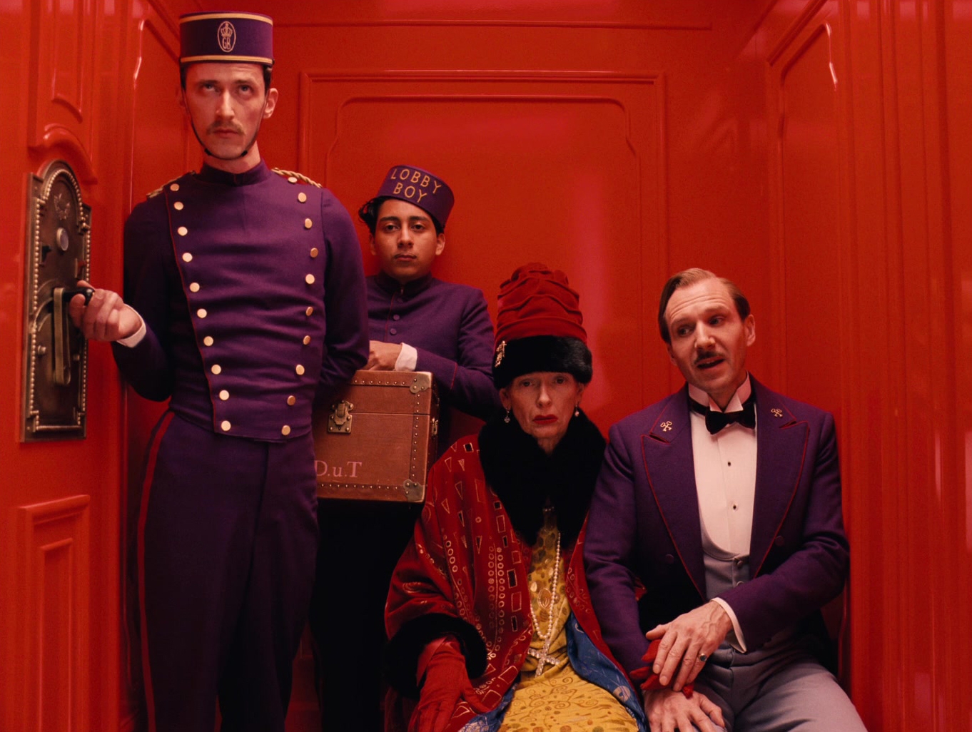 Film backdrop for The Grand Budapest Hotel - THE ONES WE LOVE