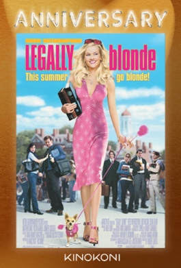 Theatrical poster for Legally Blonde (2001) - 25th anniversary