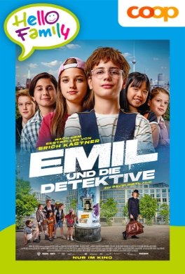 Theatrical poster for Coop Hello Family: Emil und die Detektive