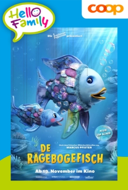 Theatrical poster for Coop Hello Family: De Rägebogefisch